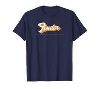 Fender Vintage Style Classic 70's Logo T-Shirt, Men, Navy Blue, 4X-Large
