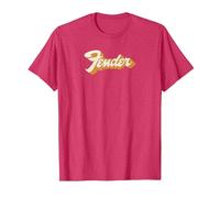 Fender Vintage Style Classic 70's Logo T-Shirt, Men, Red Heather, XX-Large