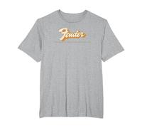 Fender Vintage Style Classic 70's Logo T-Shirt, Men's Big and Tall, Heather Grey, 3X Tall