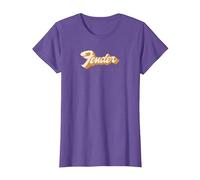 Fender Vintage Style Classic 70's Logo T-Shirt, Women, Purple Heather, 3X-Large