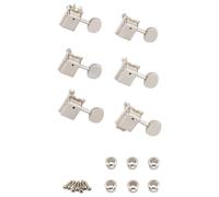 Fender Vintage-Style Strat/Tele Tuners Nickel (6)