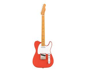 Fender Vintera 50s Telecaster Electric Guitar, Fiesta Red, Maple Fingerboard