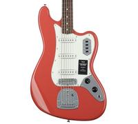 Fender Vintera II '60s Bass VI RW Fiesta Red - 4-String Electric Bass