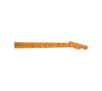 Fender Vintera Mod '60s Tele Neck, Roasted Maple, 21 MJ Frets, 9.5" | Roasted maple guitar neck upgrade, C shape profile, 9.5" radius, 21 medium jumbo frets, fits Tele models