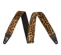 Fender? Wild Animal Print Guitar Strap - Leopard. Suitable for Electric, Acoustic & Bass Guitars