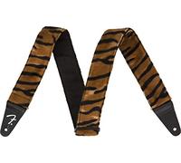 Fender® Wild Animal Print Guitar Strap - Tiger. Suitable for Electric, Acoustic & Bass Guitars
