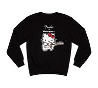 Fender x Hello Kitty Crewneck Logo Sweatshirt Black S