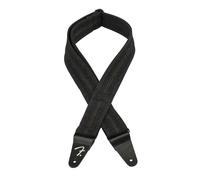 Fender x Wrangler Denim Guitar Strap Guitar Accessories Washed Black Stitch
