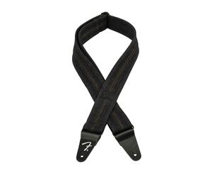 Fender x Wrangler Denim Strap Washed Black Stitch