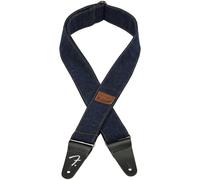 Fender x Wrangler Ripped Paisley Denim Strap Black