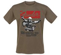 FENDER - YOU WON'T PART BROWN T-Shirt Medium