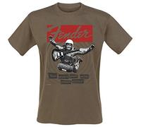 FENDER - YOU WON'T PART BROWN T-Shirt Medium