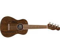Fender Zuma Exotic Concert Ukulele, Walnut Fingerboard, Bocote | Exotic bocote tonewoods, warm resonant tone, walnut fingerboard, ideal for beginners & adults, includes gig bag