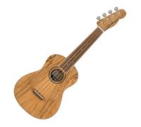 Fender Zuma Exotic Concert Ukulele, Walnut Fingerboard, Spalted Maple