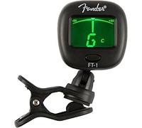 FenderMusical FT-1 Professional Clip-On Chromatic Tuner, Green Display