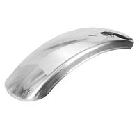 Fenders Steel Wheel Fender Cover For 6.1" Universal Motorcycle Rear Fender Mudguard Stainless Mudguard (Color : Silver)