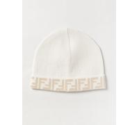 FENDI Boy's Wool and Cashmere Beanie with Jacquard FF Monogram - Size: 2 - unisex