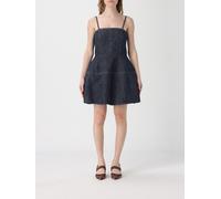 FENDI Dress Woman color Blue - Size: 42 - female