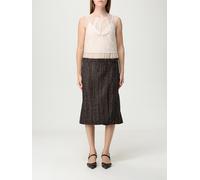 FENDI Dress Woman color Rust - Size: 42 - female