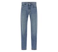 FENDI faded-effect five-pocket jeans - Blue 30-32-33-34