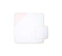 Fendi Kids contrast-border cotton towell (set of two) - White One Size