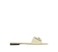 FENDI logo-patch slides - Neutrals 37-38-38.5-39-39.5-40