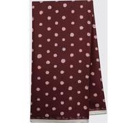 FENDI Reversible Silk Foulard with Polka Dot Print - Size: OS - female