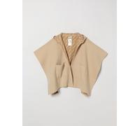 FENDI Reversible Wool and Cashmere Hooded Cape for Kids with FF Logo - Size: 2 - female