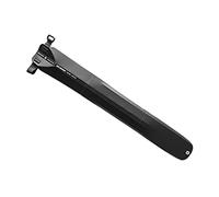 Fendor Bendor Unisex Adult FRS-3-BLK Full Length Foldable Rear Bike Mudguard. Regular Fender. Fixie, Road, Cross - Black, One size
