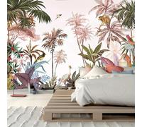 FENDROM Tropical Jungle Animals Plant Tapestry Wall Hanging, Palm Tree Leaves Rainforest Jungle Nature Room Wall Art Tapestries Forest Aesthetic for Bedroom College Drom Home Office