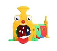 feneihe Play Tent and Tunnel for Kids Age 2-5, Instant Setup Kids Play Tents with Crawl Through Plays Tunnel, Spacious Indoor/Outdoor Kid Tent & Climbing Tunnel for Toddlers Baby Children 1 Set