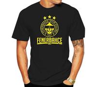 Fenerbahce SK Turkey Purplish Blue T-Shirt Canary Fan T Shirt Camiseta Istanbul Jeremain Lens Robin Van Persie Moussa Sow Club Size L