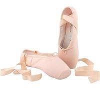 FENG Ballet Ballerina Dance Gymnastics Sports Hall Training Shoes, Canvas, 34 EU