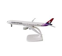 Feng Shui， 20cm Alloy Metal Fit For Hawaii B777 Aviation Boeing 777 Die Cast Airplane Model Plane With Wheels Hobby Playgame Kit