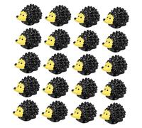 Feng Shui， 20pcs Resin Hedgehog Figurines Mini Animal Ornaments DIY Bonsai Decor Flowerpot Decors Landscape Crafts Garden Miniatures for Outdoor Patio