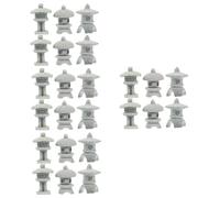 Feng Shui， 24pcs Pavilion Statue Tower Statue Zen Garden Pagoda Decor Miniature Pavilion Bonsai Decor Garden Decorations