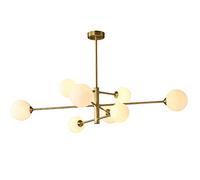 Feng Shui， 8 6 Lights Chandelier Nordic Sputnik Mid Century During Lighting Gold Brass Ceiling Light Fixture For Kitchen Dining Room Living Room-Copper 6 head Household faucets
