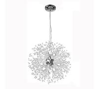 Feng Shui， 8-Lights Firework Dandelion Artificial Satellite Pendant Ceiling Fixed Chandelier for Dining Room, Kitchen, Living Room, Hallway, Bedroom