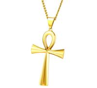 Feng Shui， 925 Sterling Silver Vintage Necklace For Women, Talisman Religious Pendant - Retro Ancient Egyptian Jewelry For Men, Egyptian Necklace For Halloween