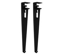 Feng Shui， Adjustable Metal Table Legs,F-Shape Table Clamp Legs,Easy-Fit No Drill Coffee Table Legs Bar Legs,for Console Dining Desk DIY Iron Furniture Legs,with Floor Protectors (2pcs,Yellow) (Pink