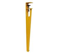 Feng Shui， Adjustable Metal Table Legs,F-Shape Table Clamp Legs,Easy-Fit No Drill Coffee Table Legs Bar Legs,for Console Dining Desk DIY Iron Furniture Legs,with Floor Protectors (2pcs,Yellow) (Pink