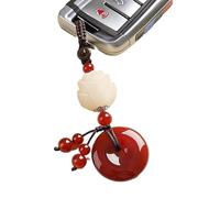 Feng Shui Amulet Car Keychain for Safe Travel Blessing and Good Luck keychain key ring keychain charms key ring feng shui car key chain key chains for car keys Lagnlna, Gold, 5*8cm