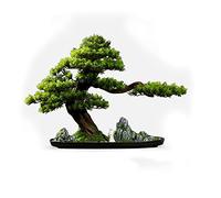 Feng Shui， Artificial Trees Living Room Artificial Tree Bonsai Zen Artificial Tree Potted Plant Rockery White Sand Moss and Dead Wood Landscape Artistic Conception Potted plants