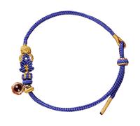 Feng Shui Auspicious Knot Bracelet - Buddha Amulet for 12 Zodiac Signs - Red Cord Talisman for Prosperity and Luck(Rat)