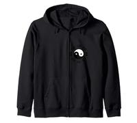 Feng Shui Bagua Yin y Yang Zip Hoodie