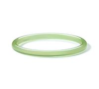 Feng Shui Bangle Bracelets for Women Blue Green White Chalcedony Round Bracelets Natural Gemstone Lucky Accessory Gift with Certificate Her Mom