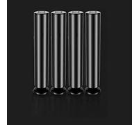 Feng Shui， Bed Legs Support 4 PCS Telescopic Table Legs Bed Leg Support Frame Round Furniture Leg 0-15mm for DIY Furniture,black-25CM(9.8IN) (Black 30CM(11.8IN))