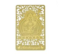 Feng Shui Bodhisattva for Horse(Mahasthamaprapta) Golded Card W4119