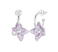 Feng Shui， Boho Rose Petal Dangle Resin Earrings Drop Tiered Flower Statement Floral Earring