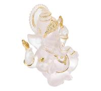 Feng Shui bracket light Glazed Elephant God Ornament Blue Ornaments Vintage Ornaments Antique Statue Willow Tree Figurines Elephant Decor Geode Figurine Ornament Home Decor Glass wall lamp